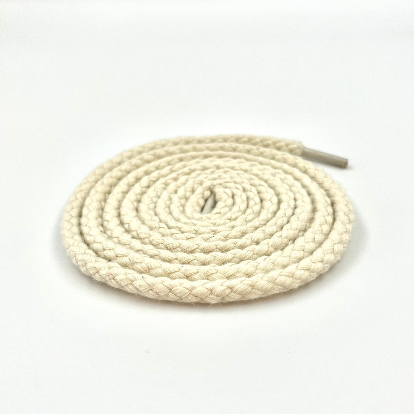 Cream | Braided Rope Laces