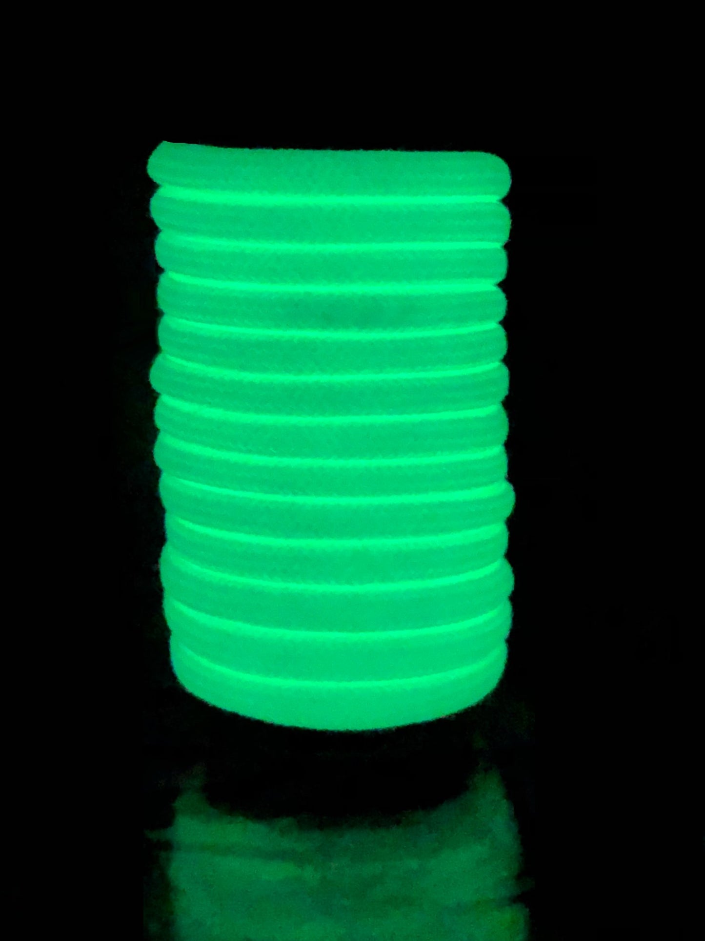 Round Glow in the Dark Laces