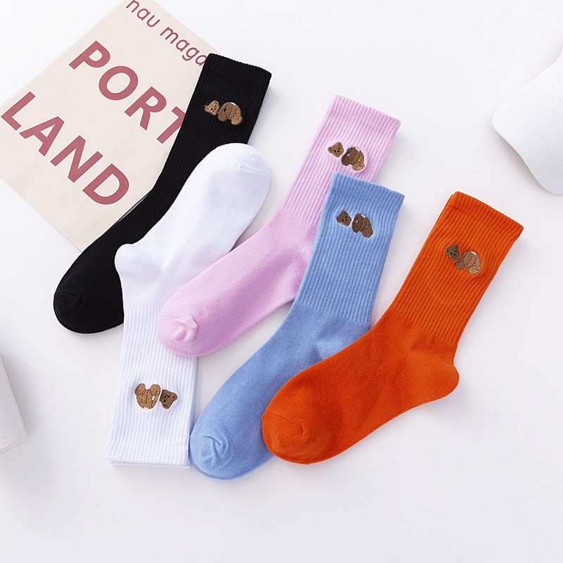 Orange | Palm Angels Crew Socks