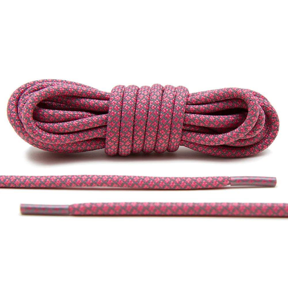 Candy Pink | Round Reflective Laces