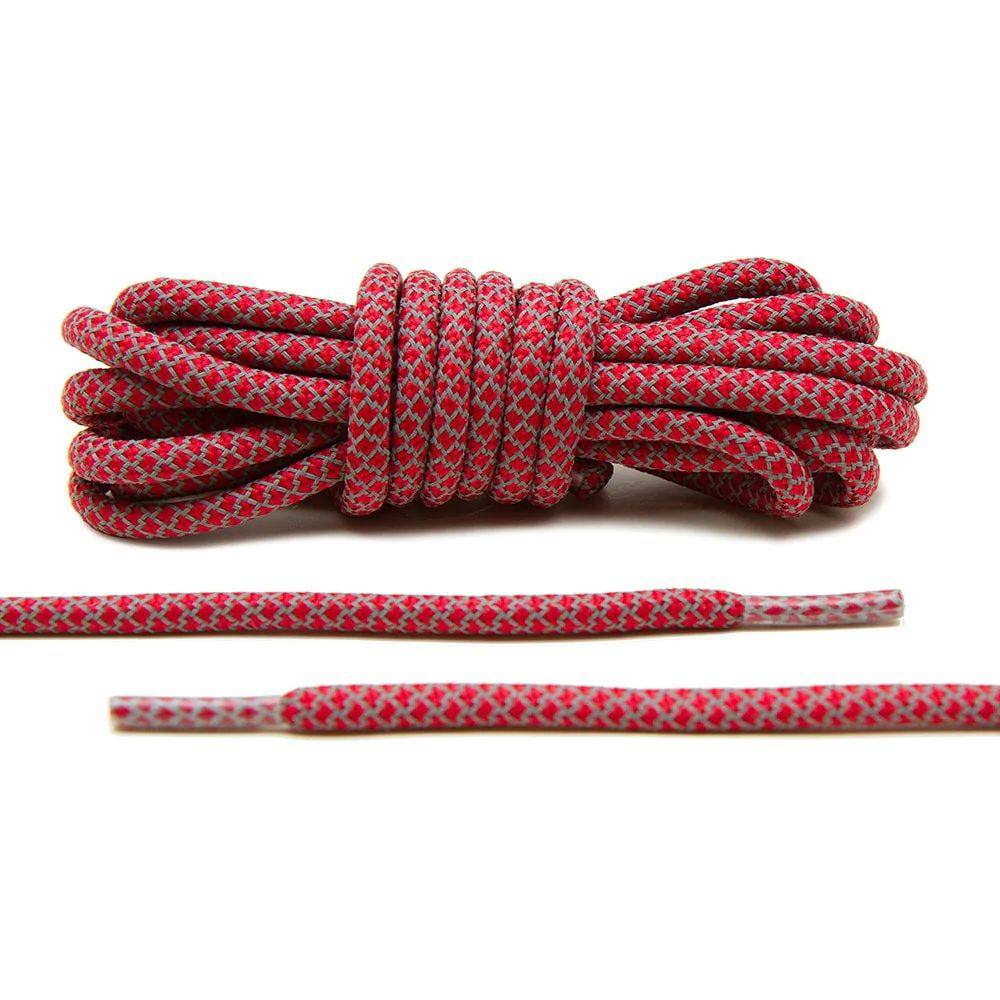 Rust Red | Round Reflective Laces
