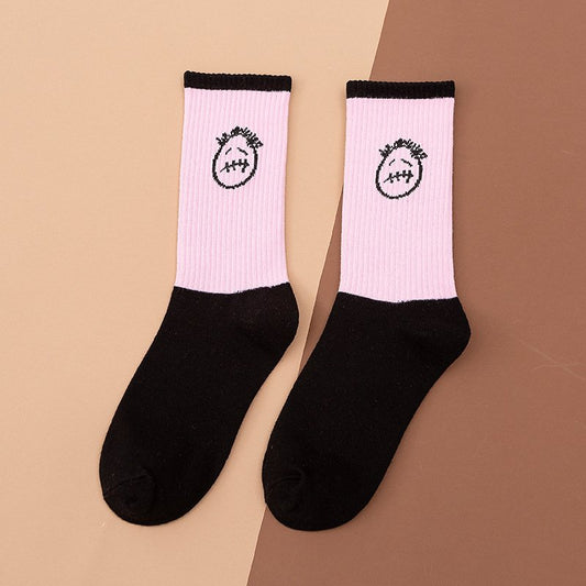 Pink | Travis Scott Crew Socks