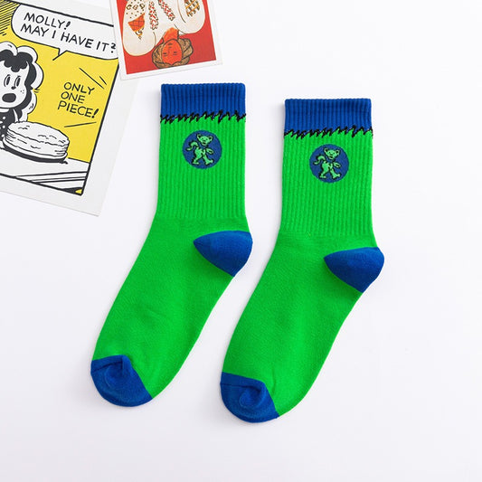 Green | Grateful Dead Crew Socks
