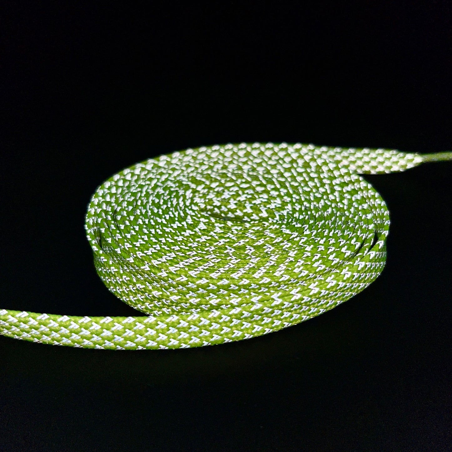Volt Green | Flat Reflective Laces