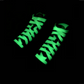 Flat Glow in the Dark Laces