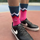 Pink | Parra Dunks Socks