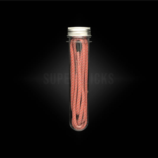 Rust Red | Round Reflective Laces