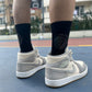 Reflective Basketball Crew Socks