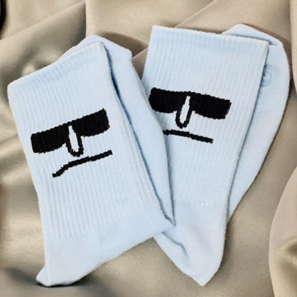 Blue | Cool Dude Crew Socks